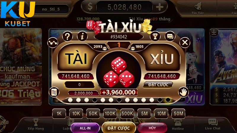 Cách tham gia trò chơi Tài xỉu Kubet11